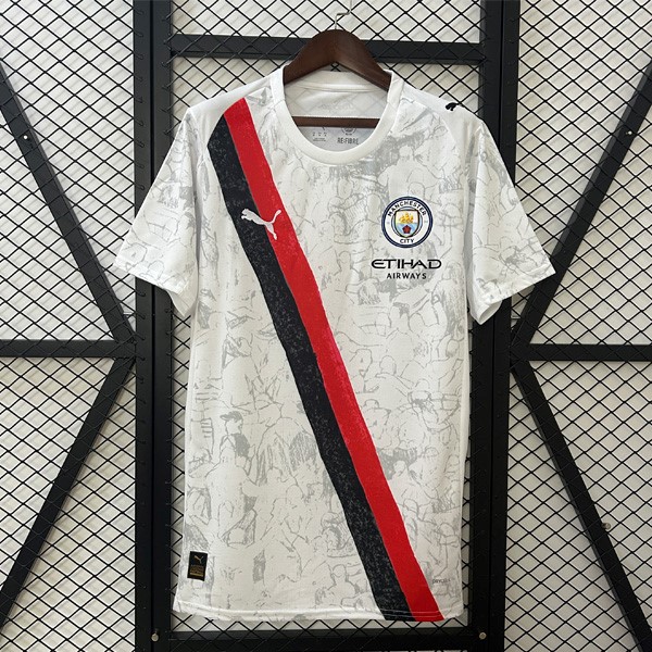 Tailandia Camiseta Manchester City Replica Segunda Ropa 2025/26